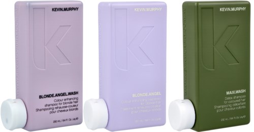 Kevin Murphy Blonde Angel Bundle Wash 250 ml & Rinse 250 ml & Detox Wash 250 ml