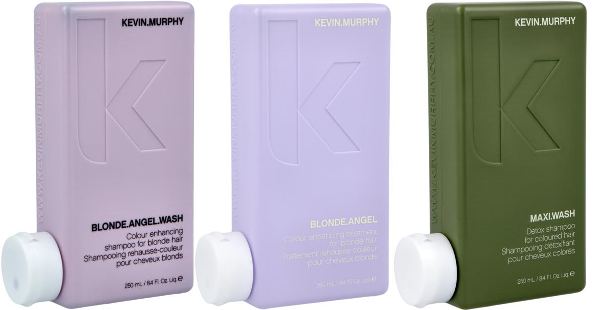Kevin Murphy Blonde Angel Bundle Wash 250 ml & Rinse 250 ml & Detox Wash 250 ml
