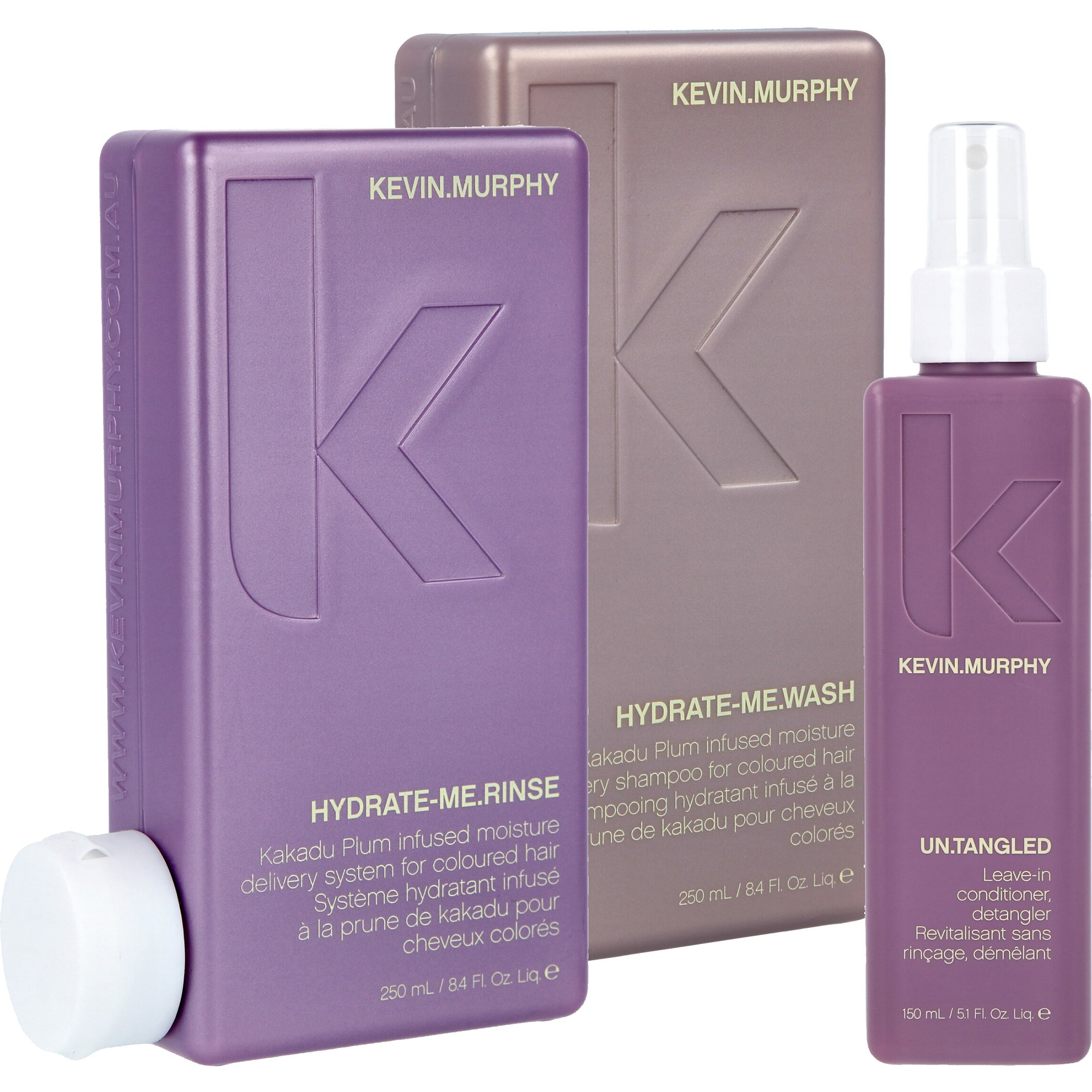 Kevin Murphy Hydrate Me Bundle Wash 250 ml & Rinse 250 ml & Leave
