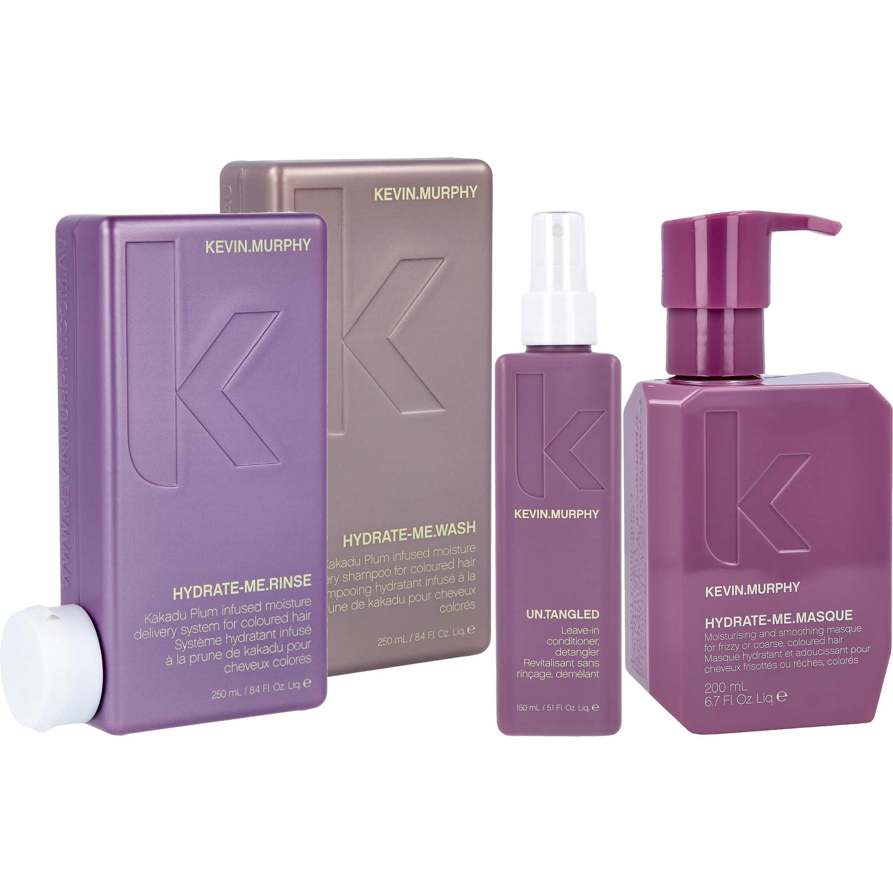 Kevin Murphy Hydrate Me Bundle Wash 250 ml & Rinse 250 ml & Masqu