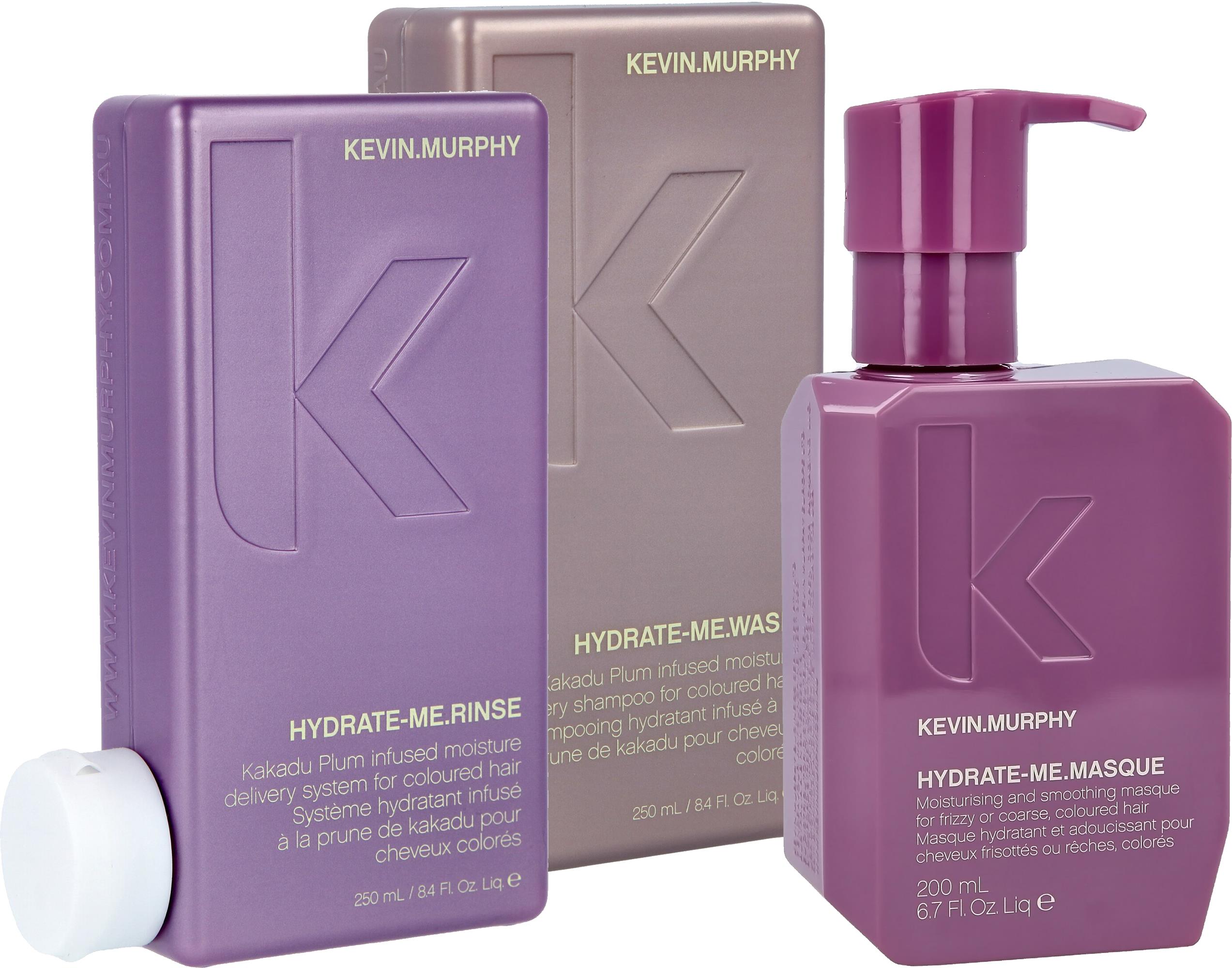 Kevin Murphy Hydrate Me Bundle Wash 250 ml & Rinse 250 ml & Masque 200 ...