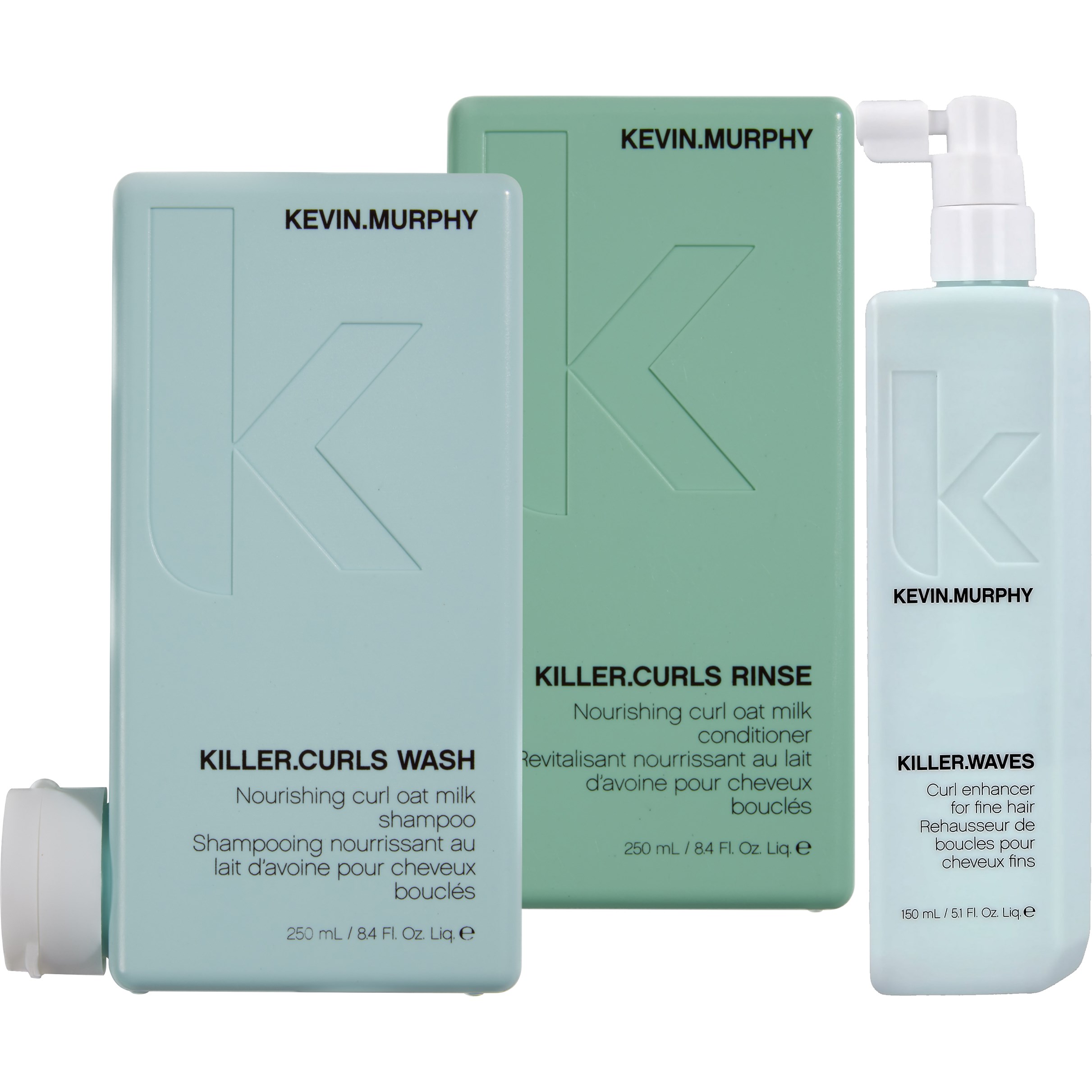 Kevin Murphy Killer Curls Bundle Wash 250 ml & Rinse 250 ml & Cur
