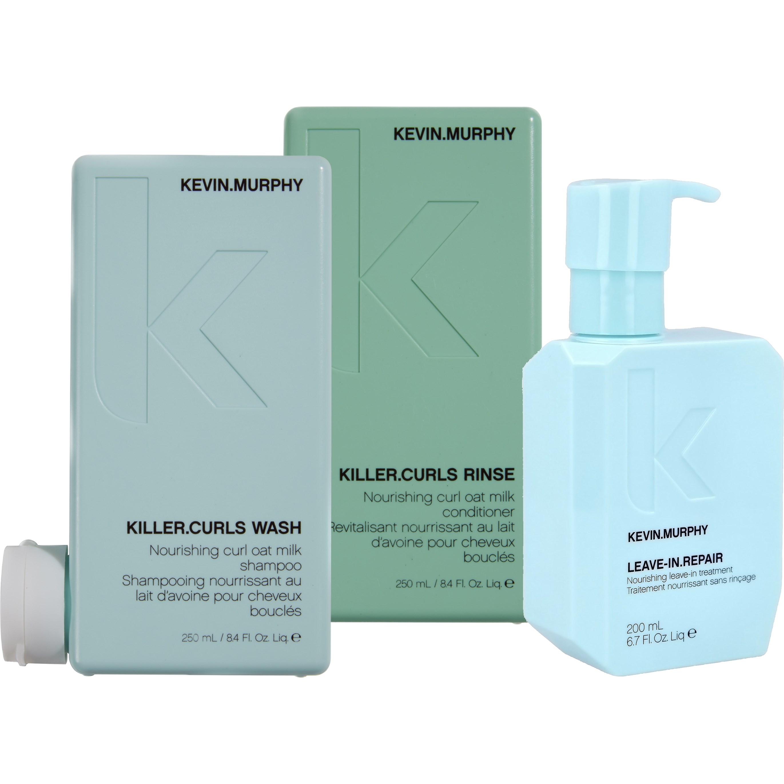 Kevin Murphy Killer Curls Bundle Wash 250 ml & Rinse 250 ml & Lea