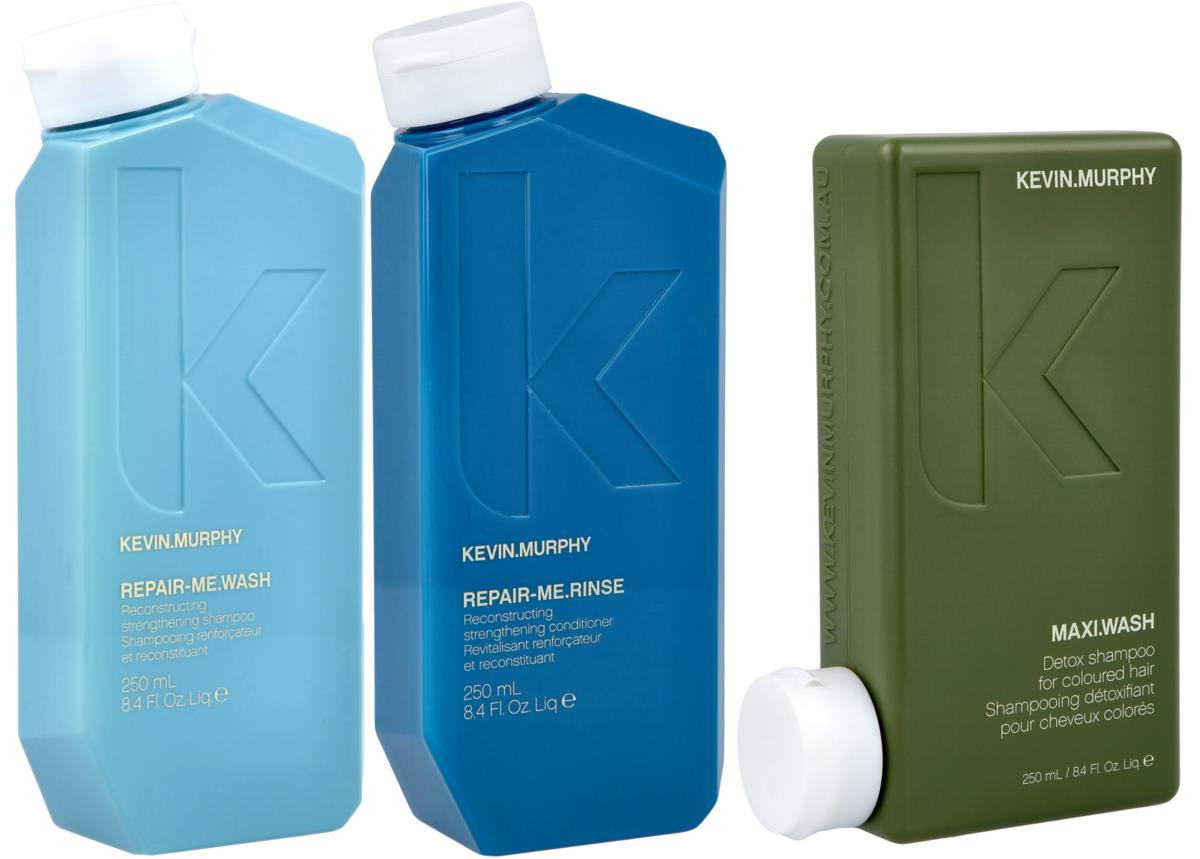 Kevin Murphy Repair Me Bundle Wash 250 ml & Cinditioner 250 ml & Detox Wash 250 ml