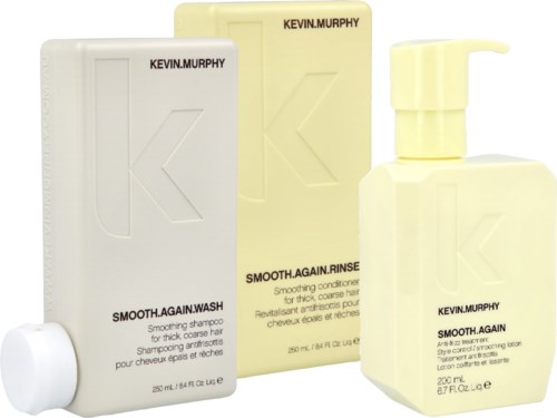 Kevin Murphy Smooth Again Bundle Wash 250 ml & Rinse 250 ml & Anti-frizz Treatment 200 ml