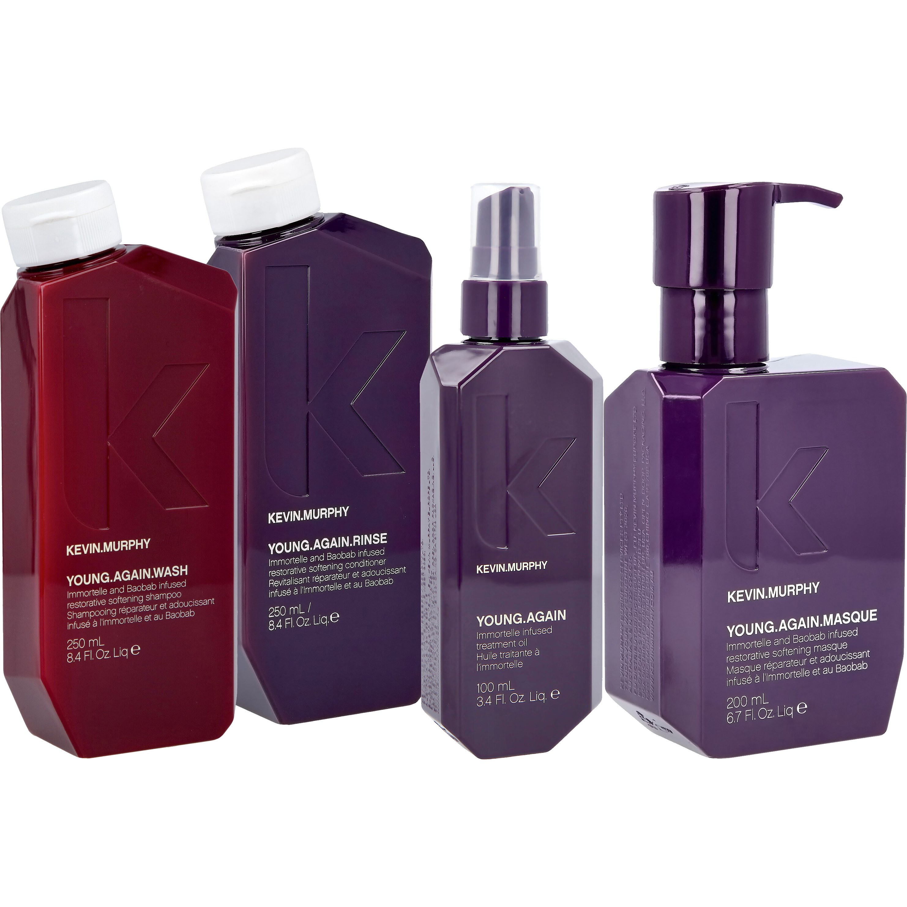 Kevin Murphy Young Again Bundle Wash 250 ml & Rinse 250 ml & Masq