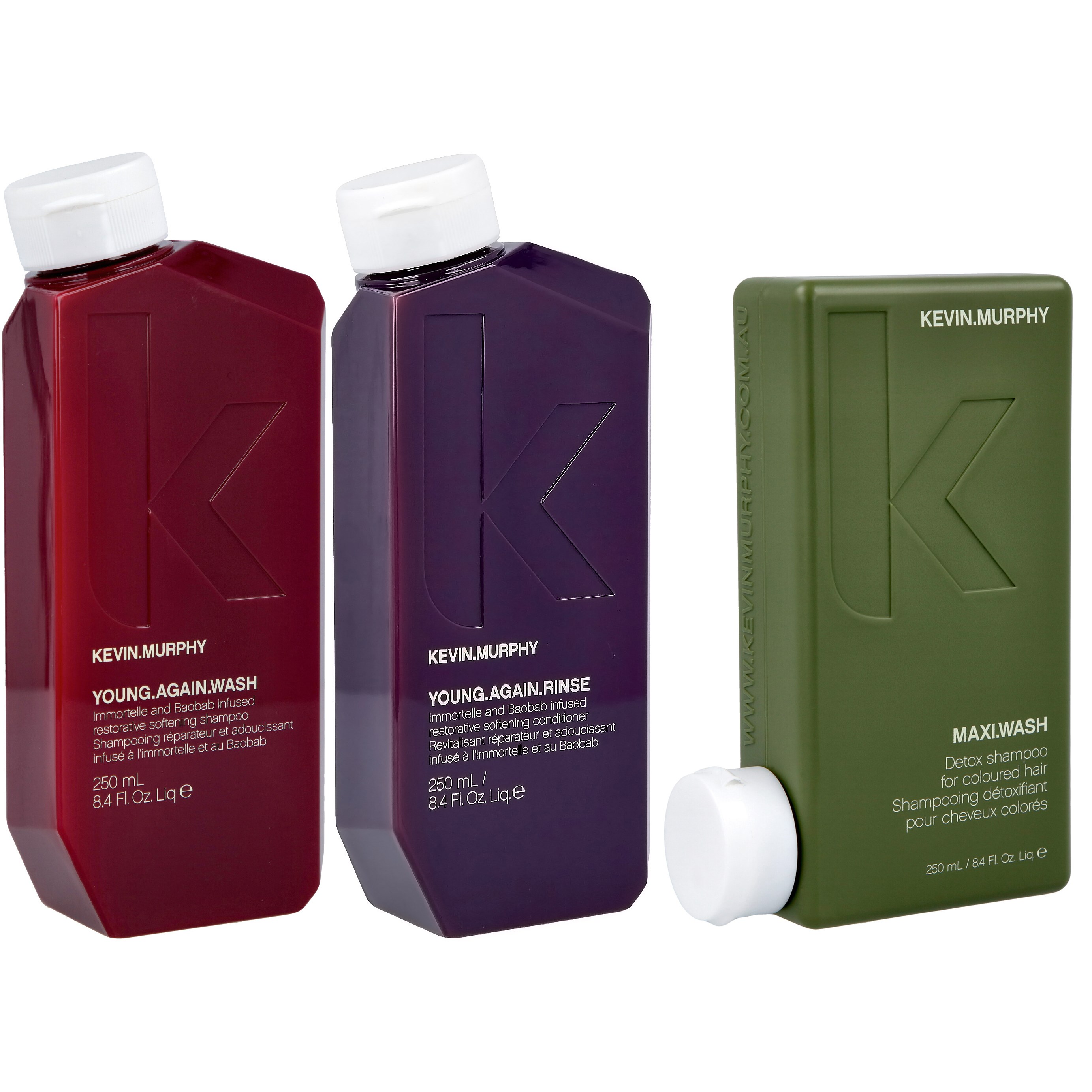 Kevin Murphy Young Again Bundle Wash 250 ml & Rinse 250 ml & Deto