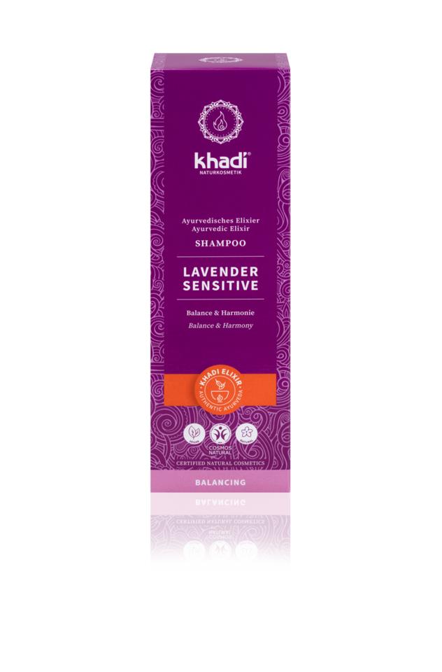 Khadi Ayurvedic Elixir Shampoo Lavender Sensitive 200ml
