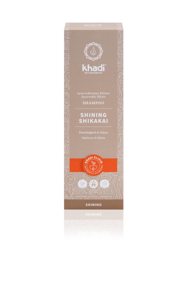 Khadi Ayurvedic Elixir Shampoo Shikakai Shine 200ml