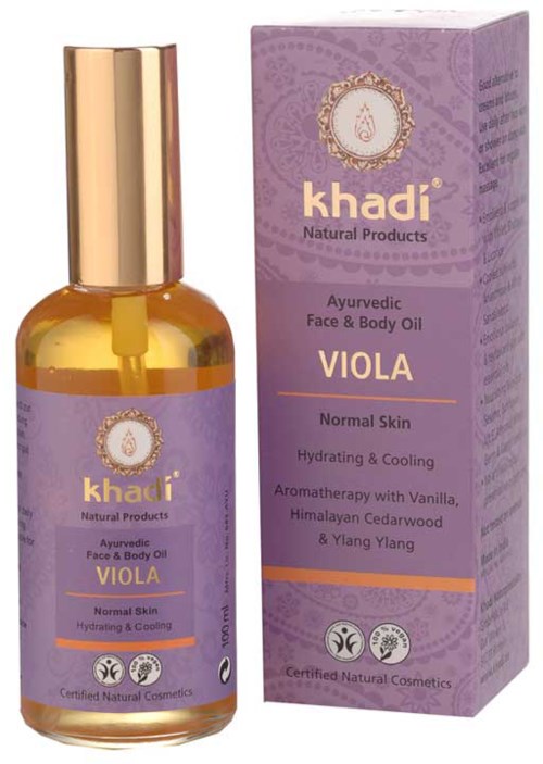 Khadi Ayurvedic Face & Body Viola 100 ml