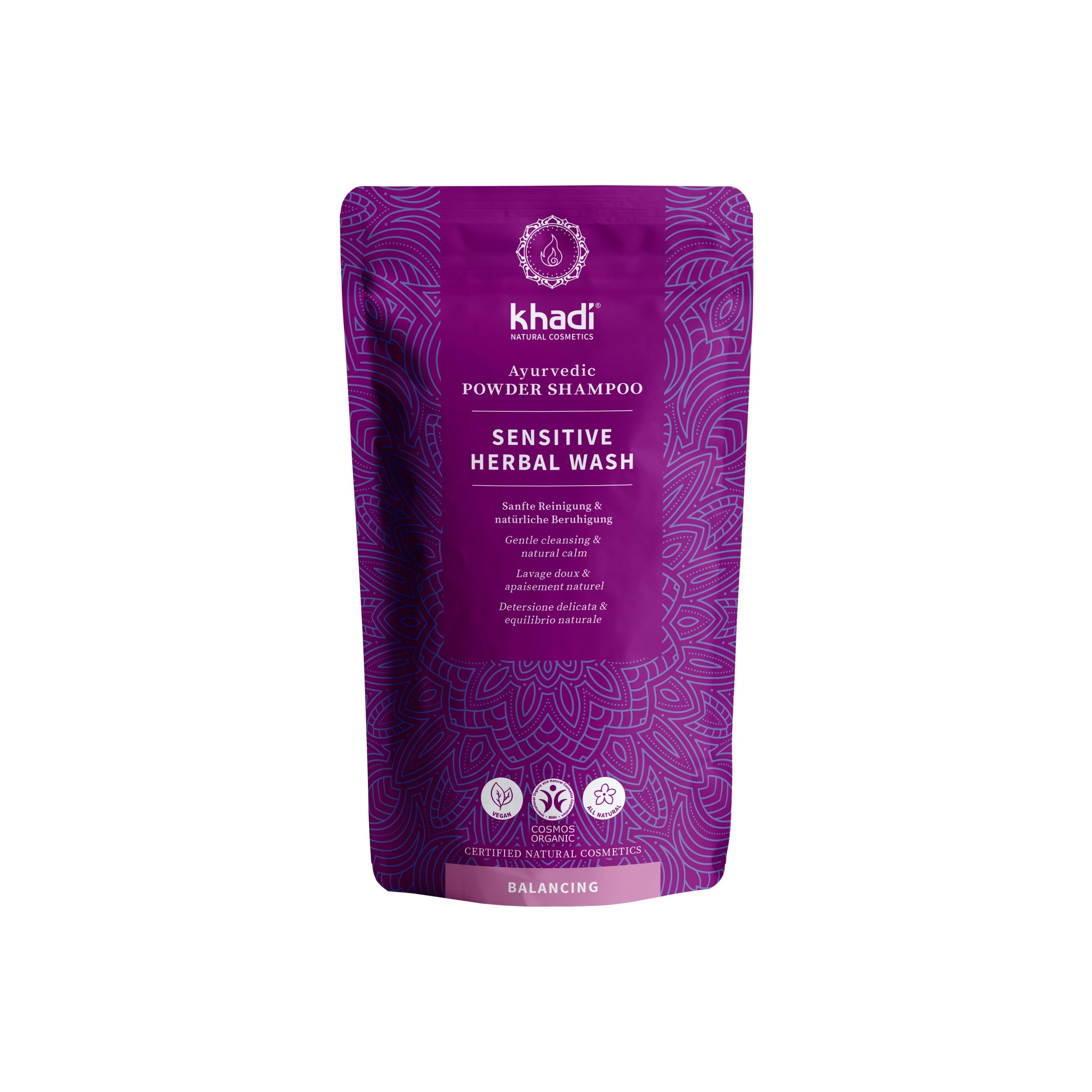 Läs mer om Khadi Ayurvedic Powder Shampoo Sensitive Herbal Wash