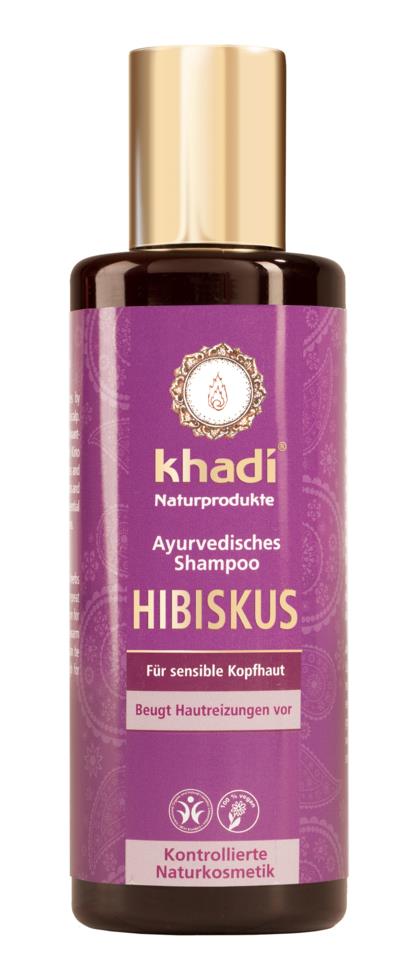 Khadi Ayurvedic Shampoo Hibiscus 210ml