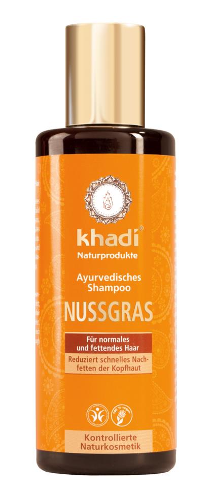 Khadi Ayurvedic Shampoo Nuttgrass 210ml