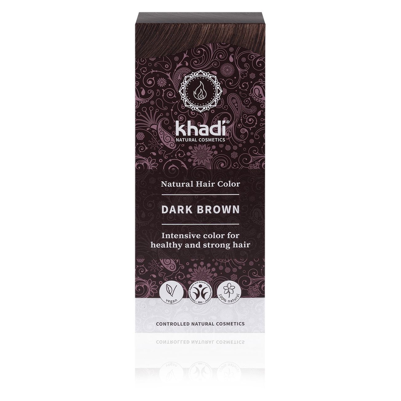 Läs mer om Khadi Herbal Hair Colour Dark Brown