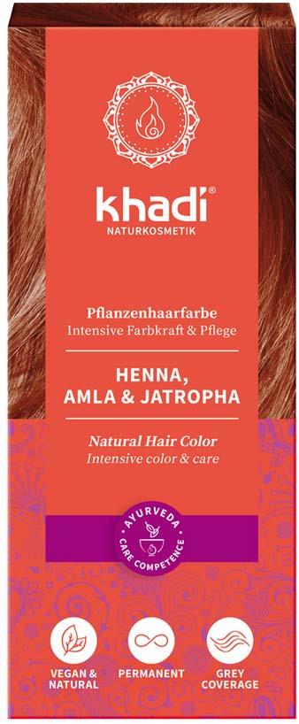 Khadi Herbal Hair Colour Henna Amla & Jathropa 100 g