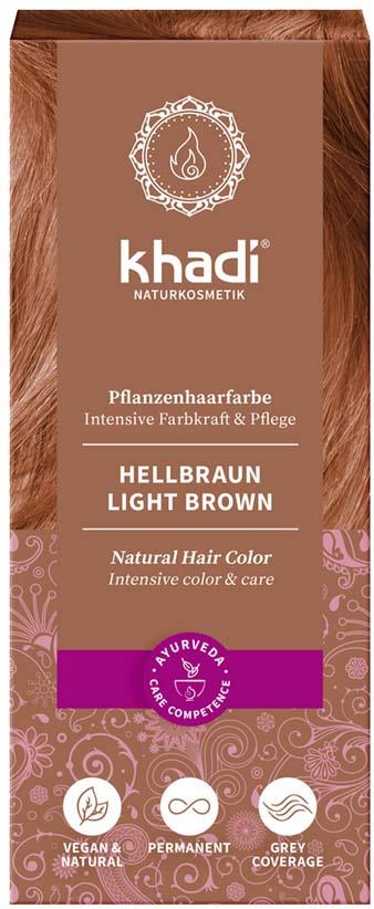 Khadi Herbal Hair Colour Light Brown 100 g