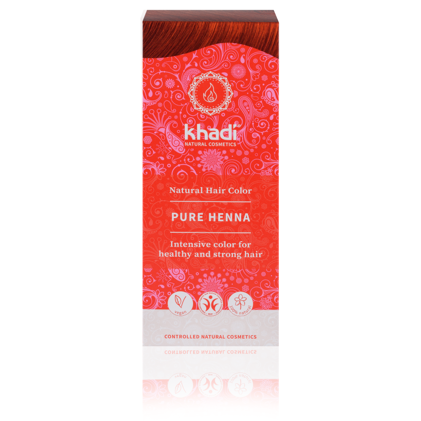 Läs mer om Khadi Herbal Hair Colour Pure Henna
