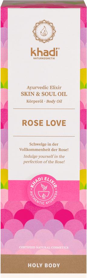 Khadi Rose Love Body Oil 100 ml