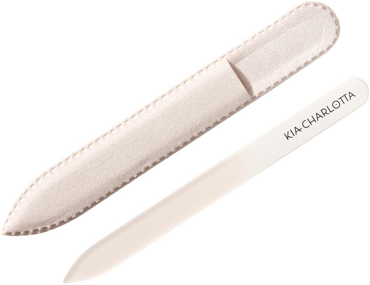 KiaCharlotta Glass Nail File Beige