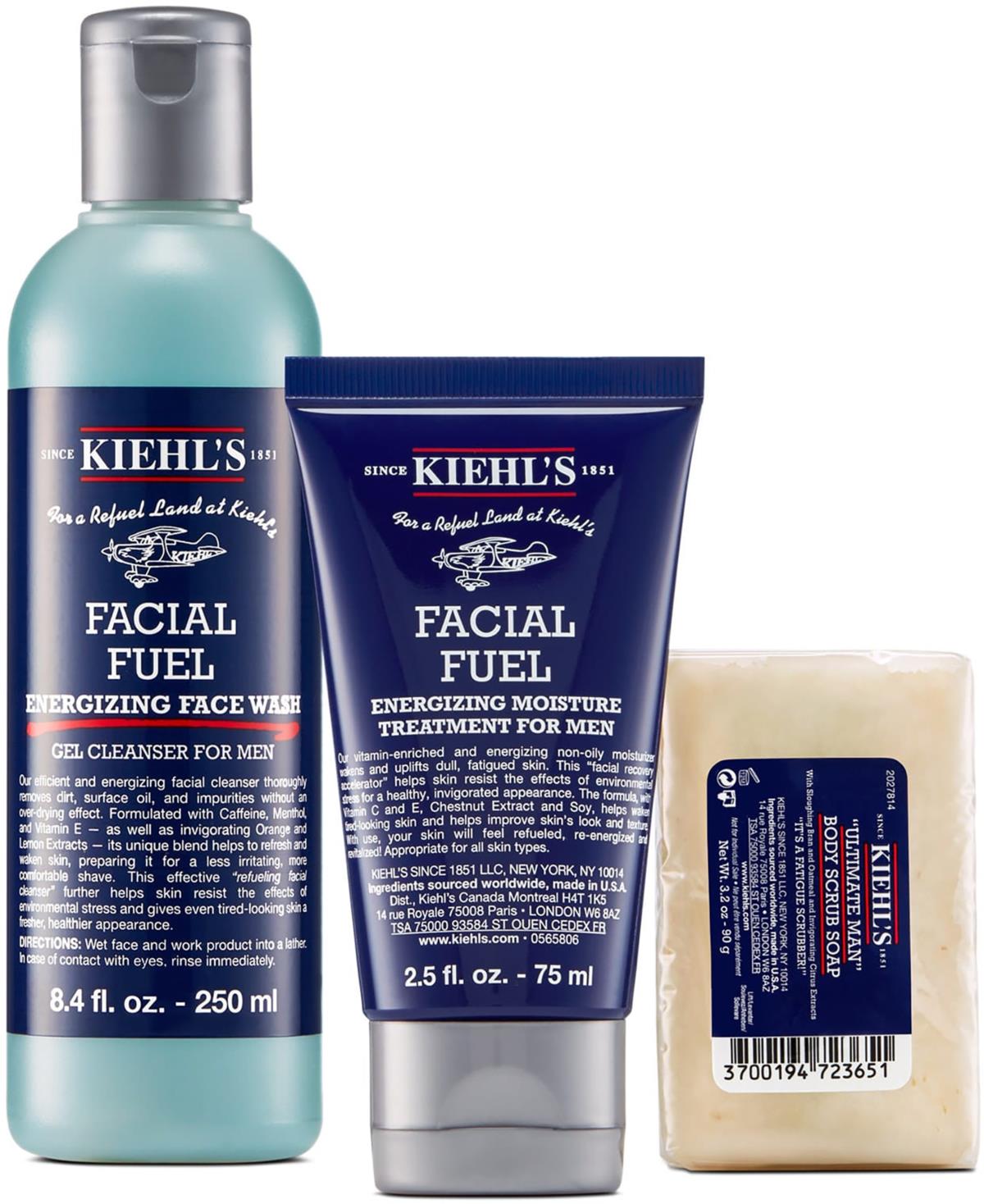 Energizing Essentials Set - Skincare Gifts for Men - Kiehl's Canada