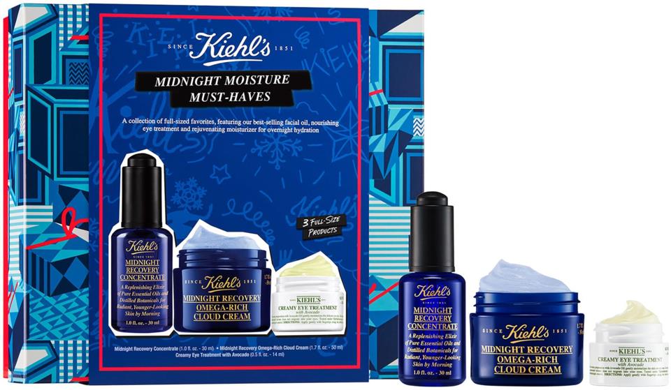 Kiehl's Midnight Moisture Must-Haves Gift Set | lyko.com