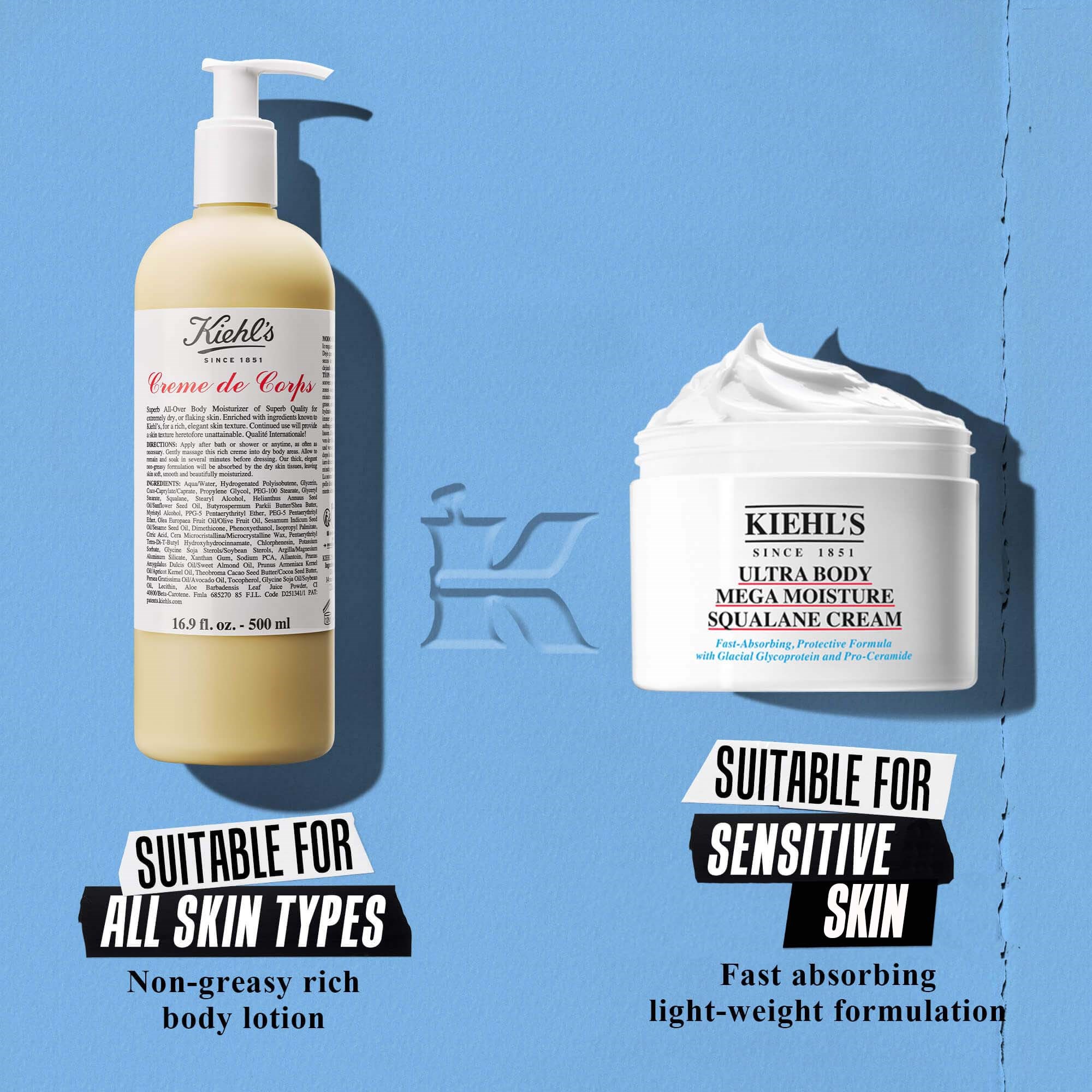 Kiehl's Ultra Body Mega Moisture Squalane Cream 250 ml (obrázok 7)