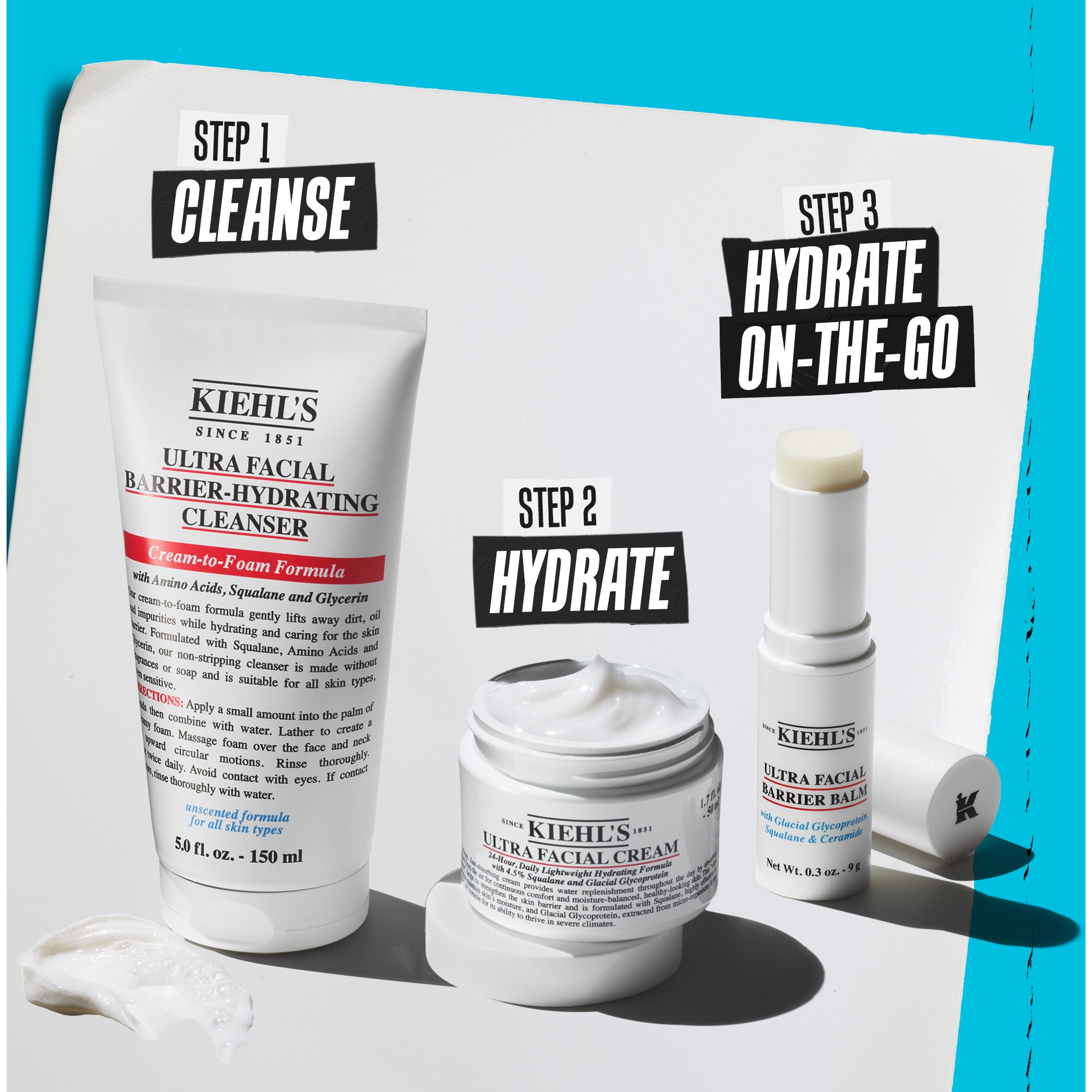 Kiehl's Ultra Facial Barrier-Hydrating Cleanser 150 ml (obrázok 7)
