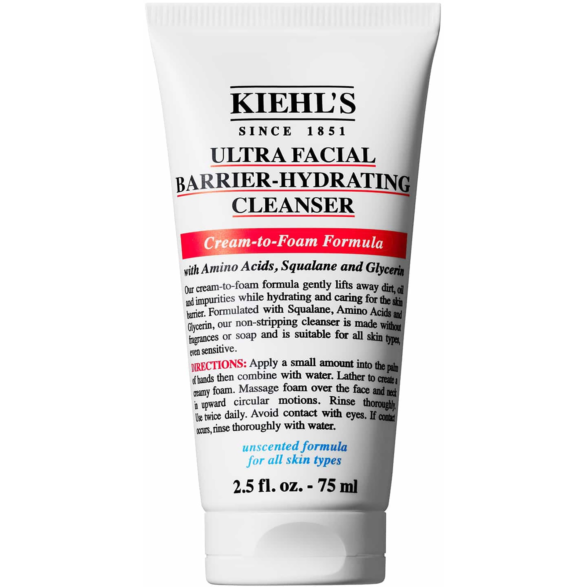 Kiehl's Ultra Facial Barrier-Hydrating Cleanser 75 ml