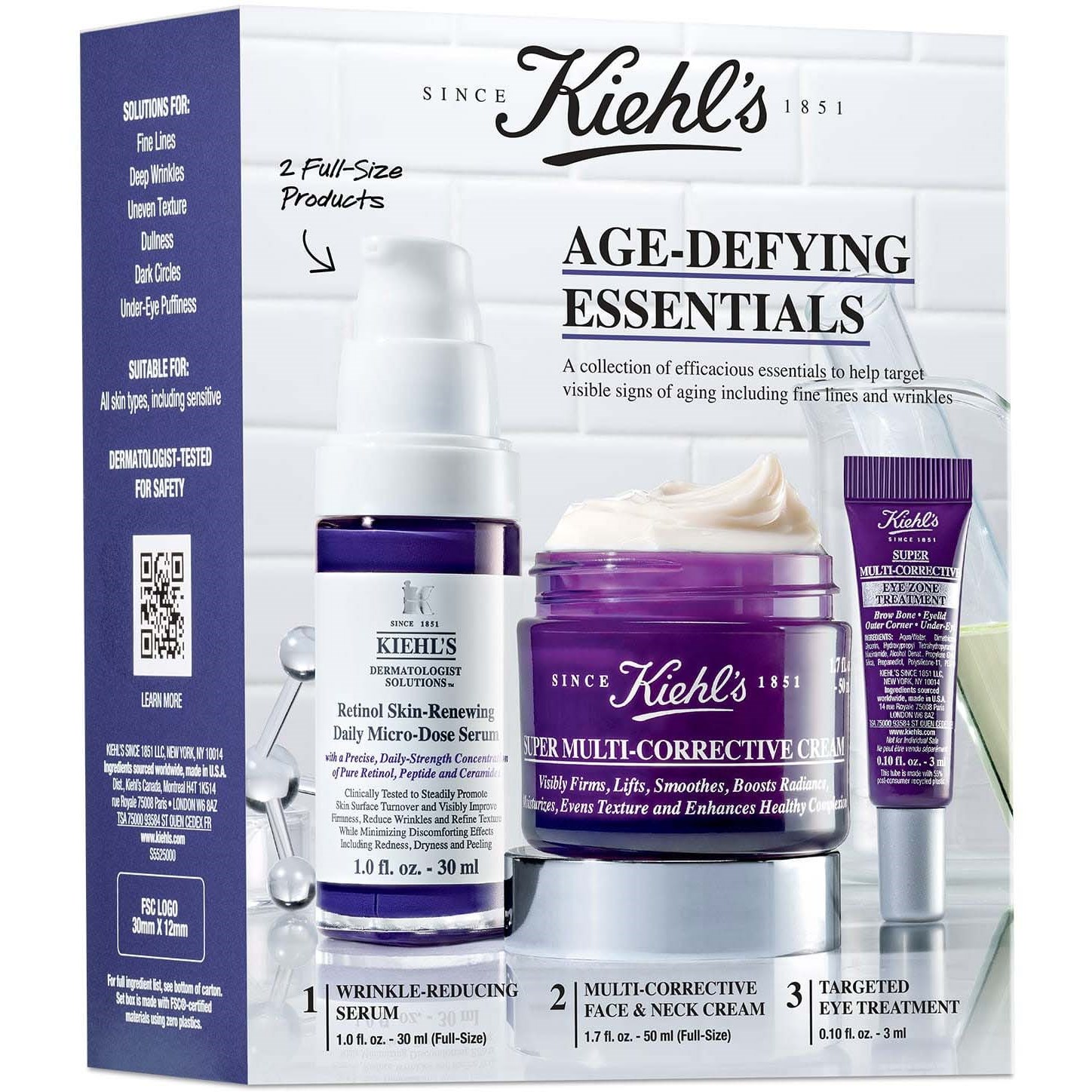 Kiehl’s Super Multi Corrective Age-defying Essentials