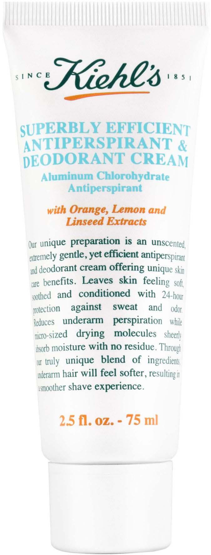 Kiehl's Antiperspirant Superbly Deo Creme 75 ml