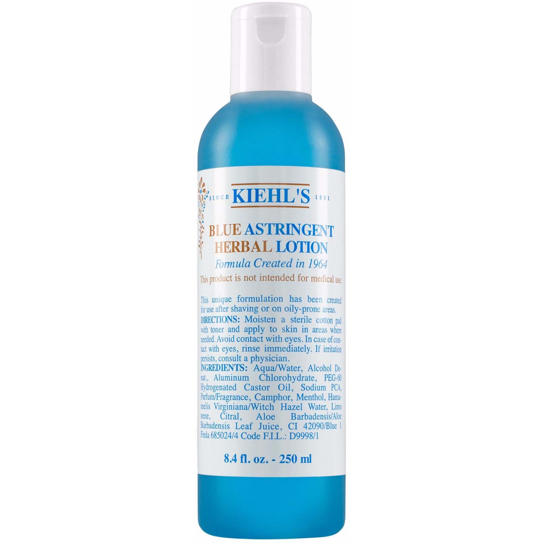 Kiehl's Blue Herbal Blue Astringent Herbal Lotion 250 ml billede