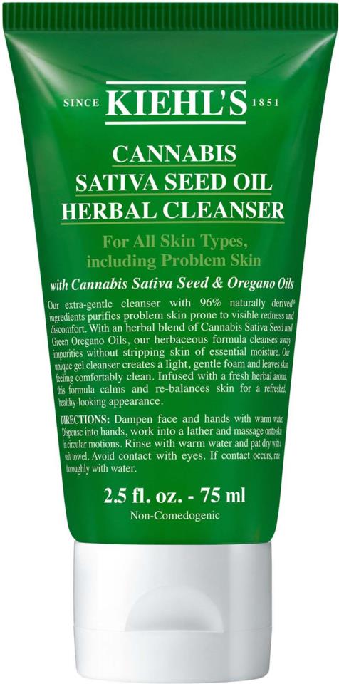 Kiehl's Cannabis Sativa Seed Oil Cleanser 75ml