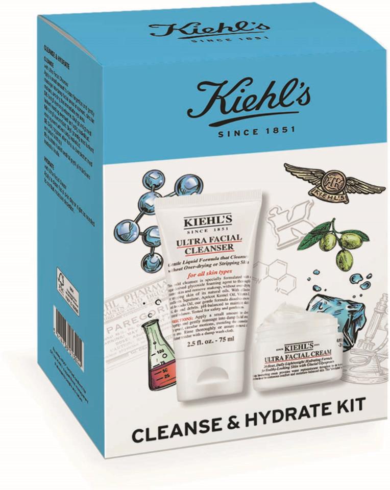 Kiehl's Cleanser & Hydrate Kit