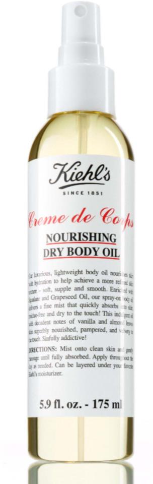 Kiehls Creme de Corps Nourishing Dry Body Oil 175 ml