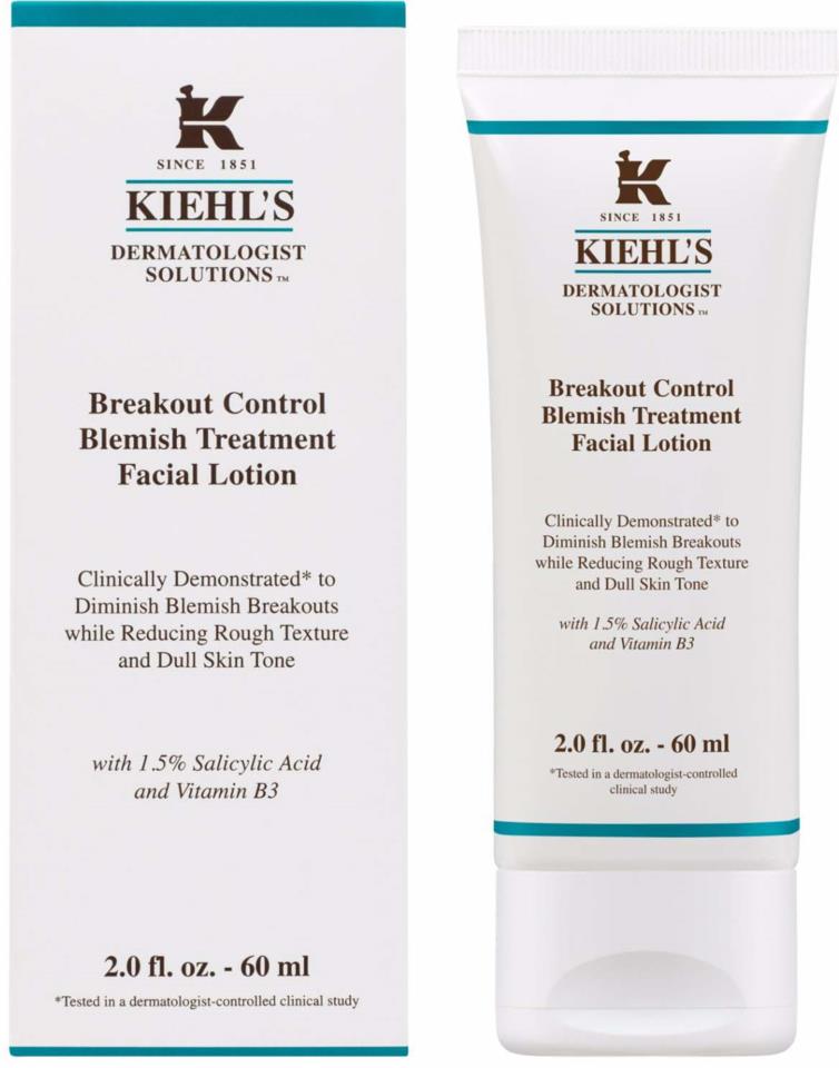 Kiehl's Dermatologist Solutions Breakout Control Blemish Treatment Facial Lotion 60 ml