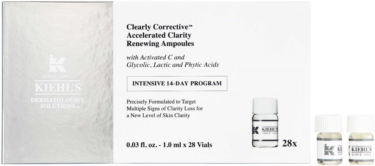 Kiehl's Dermatologist Solutions Clearly Corrective Accelerated Clarity Renewing Ampoules 28 ml