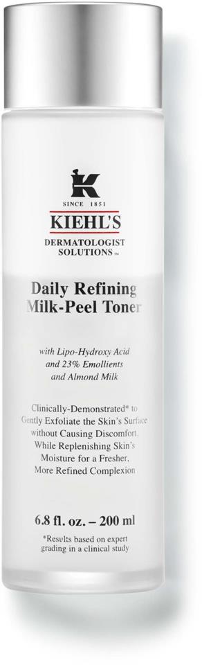 Kiehl's Dermatologist Solutions Daily Refining Milk Peel Toner 200ml