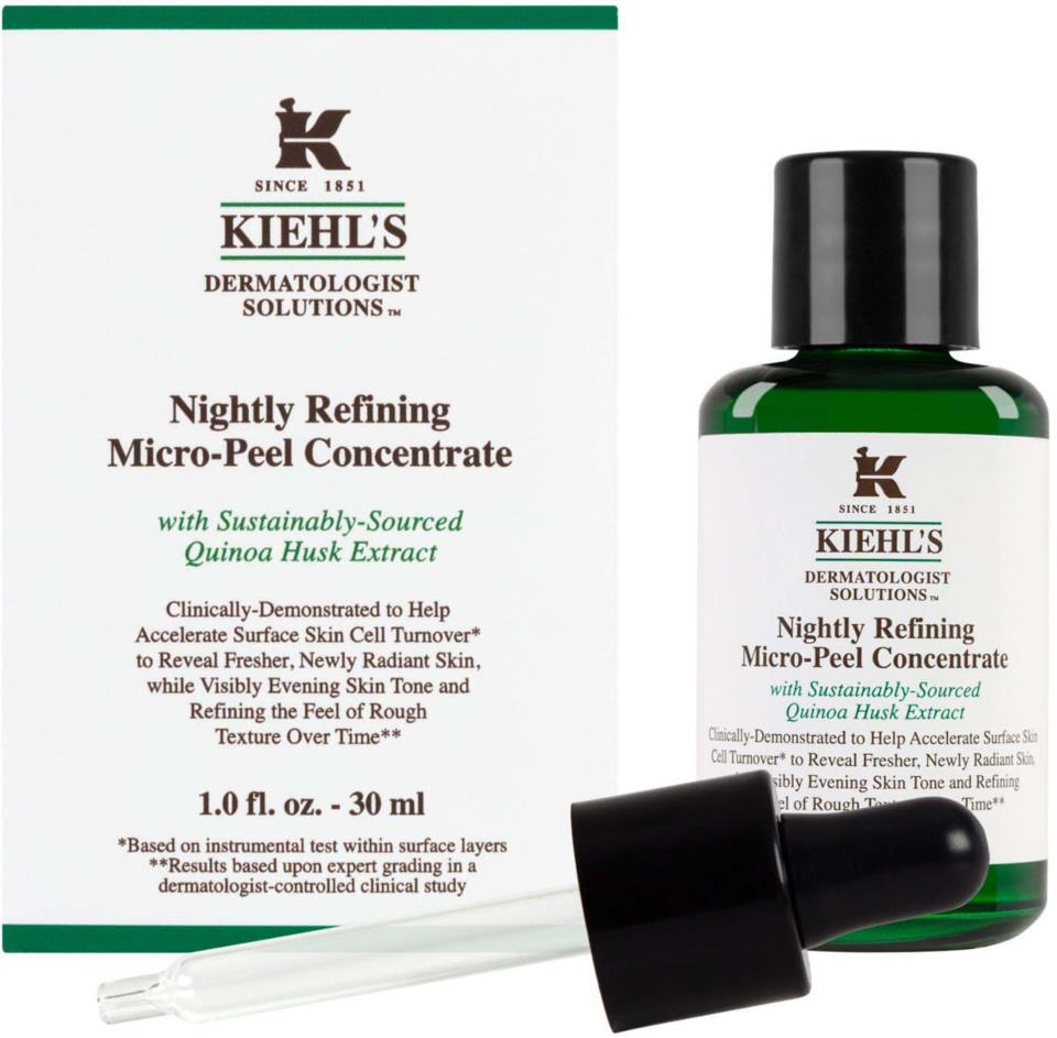 Kiehl's Dermatologist Solutions Nightly Refining Micro Peel Concentrate 30ml