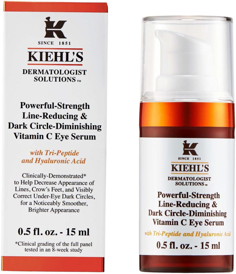 Kiehl's Dermatologist Solutions Powerful Strength Dark Circle Reducing Eye Serum 15 ml
