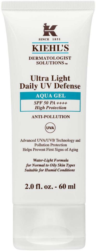 Kiehl's Dermatologist Solutions Ultra Light Daily UV Defense Aqua Gel SPF 50 60 ml