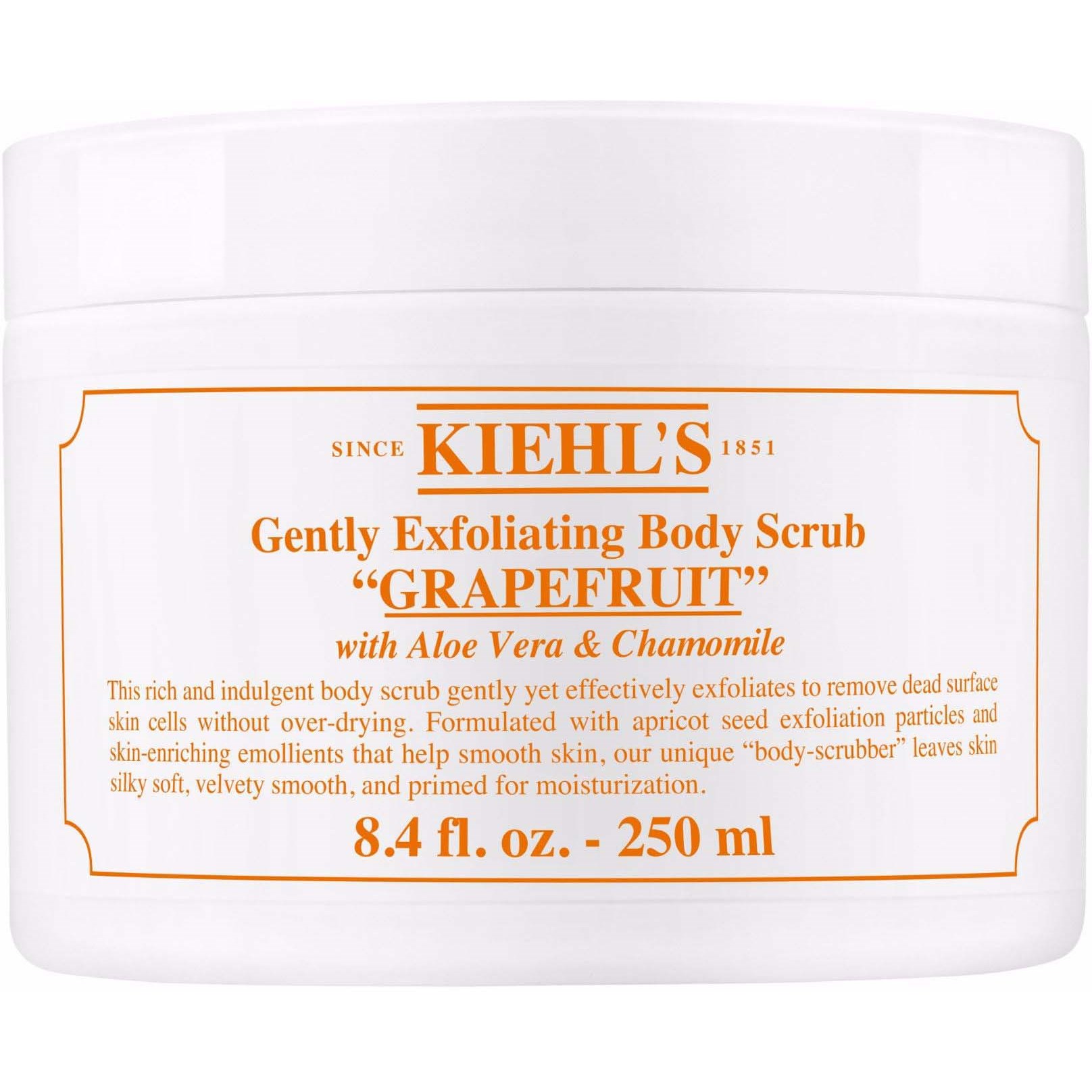 Bilde av Kiehl's Gently Exfoliating Body Scrub Grapefruit Body Scrub 250 Ml