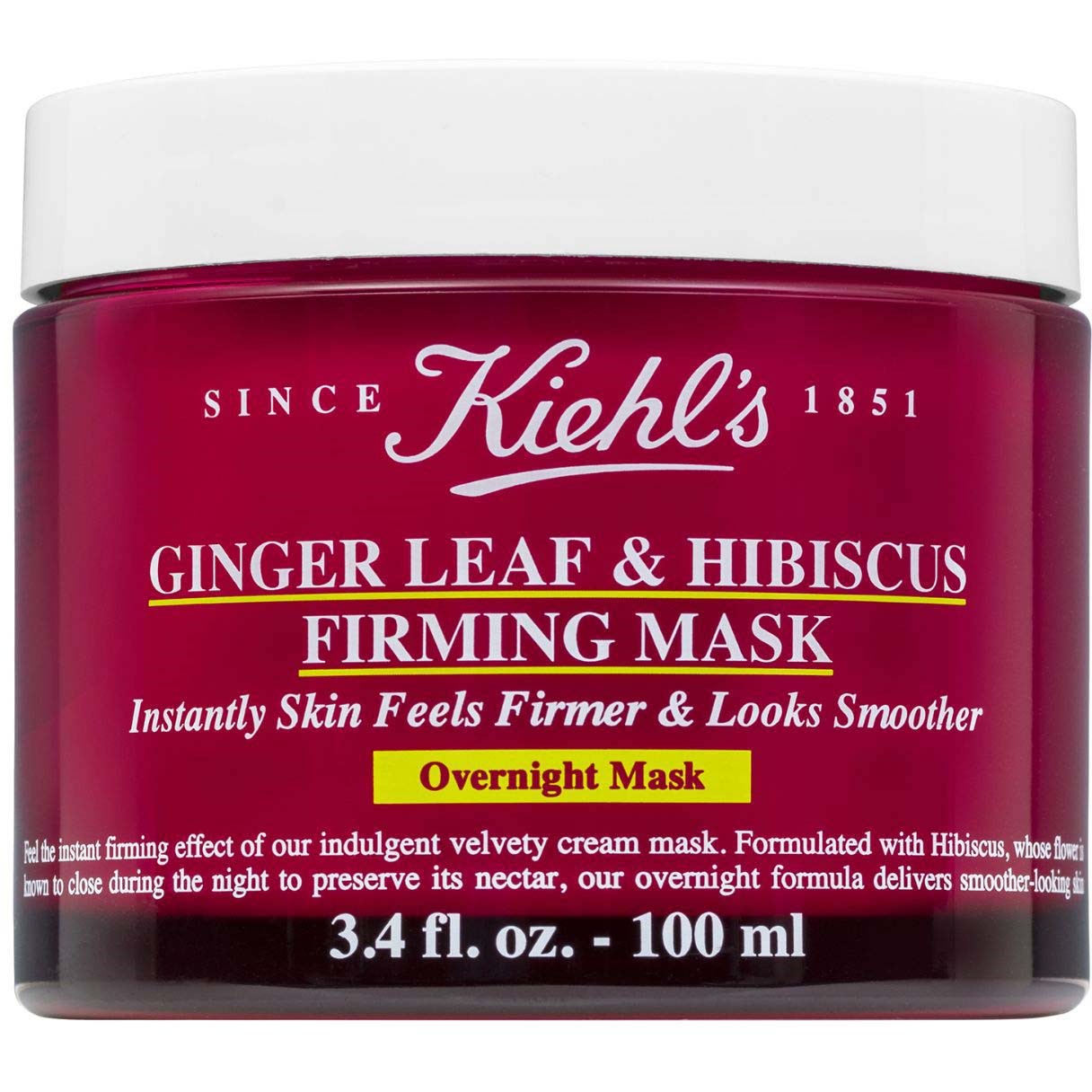 Läs mer om Kiehls Ginger Leaf & Hibiscus Firming mask 100 ml