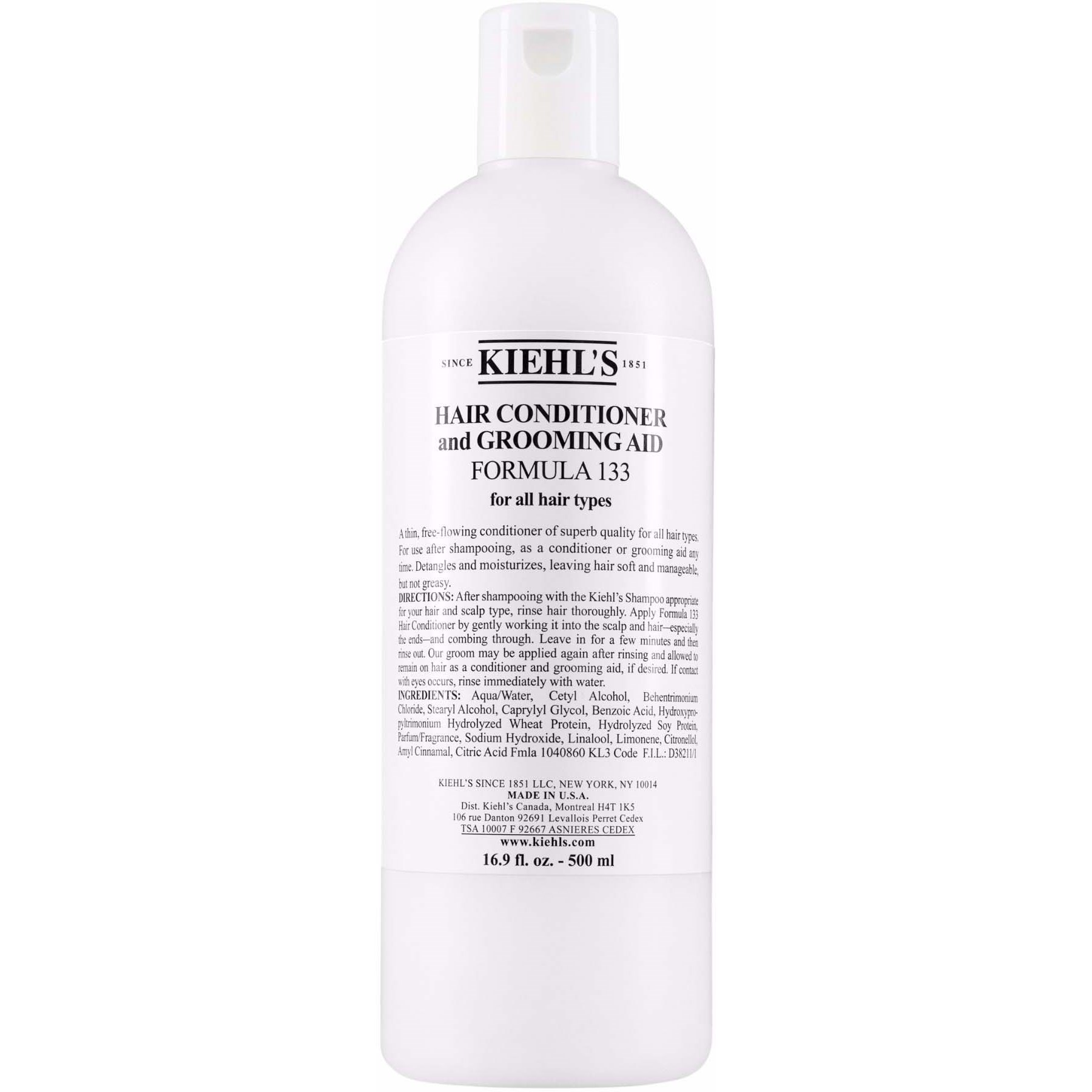 Kiehl's Formula 133 Hair Conditioner & Groom Aid 500 ml