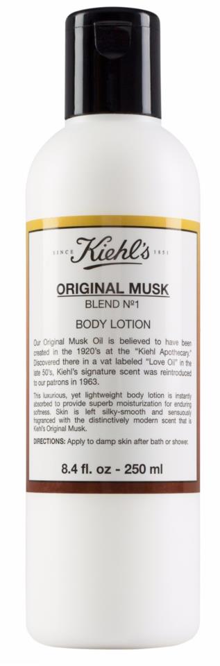 Kiehl's Hand and Body Lotion Musk 250ml
