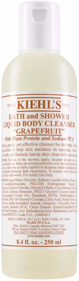 Kiehl's Liquid Body Cleanser Grapefruit 250 ml
