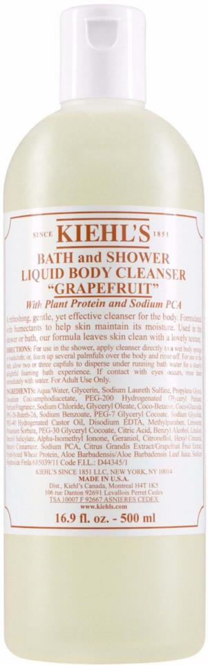 Kiehls Liquid Body Cleanser Grapefruit 500 ml
