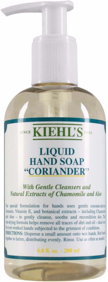 Kiehl's Liquid Hand Cleanser Coriander 200ml