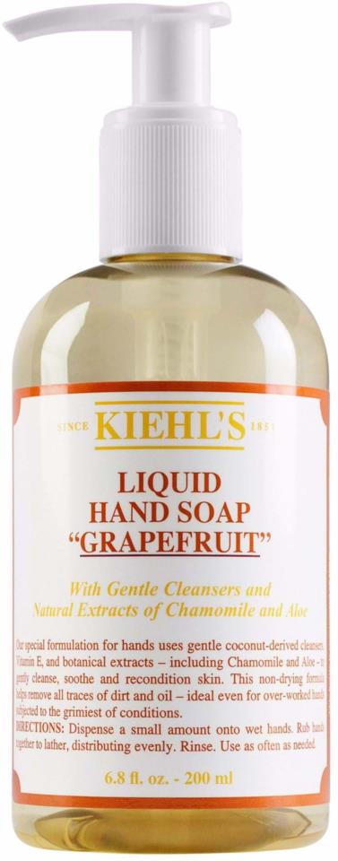 Kiehls Hand Cleanser Grapefruit 200 ml