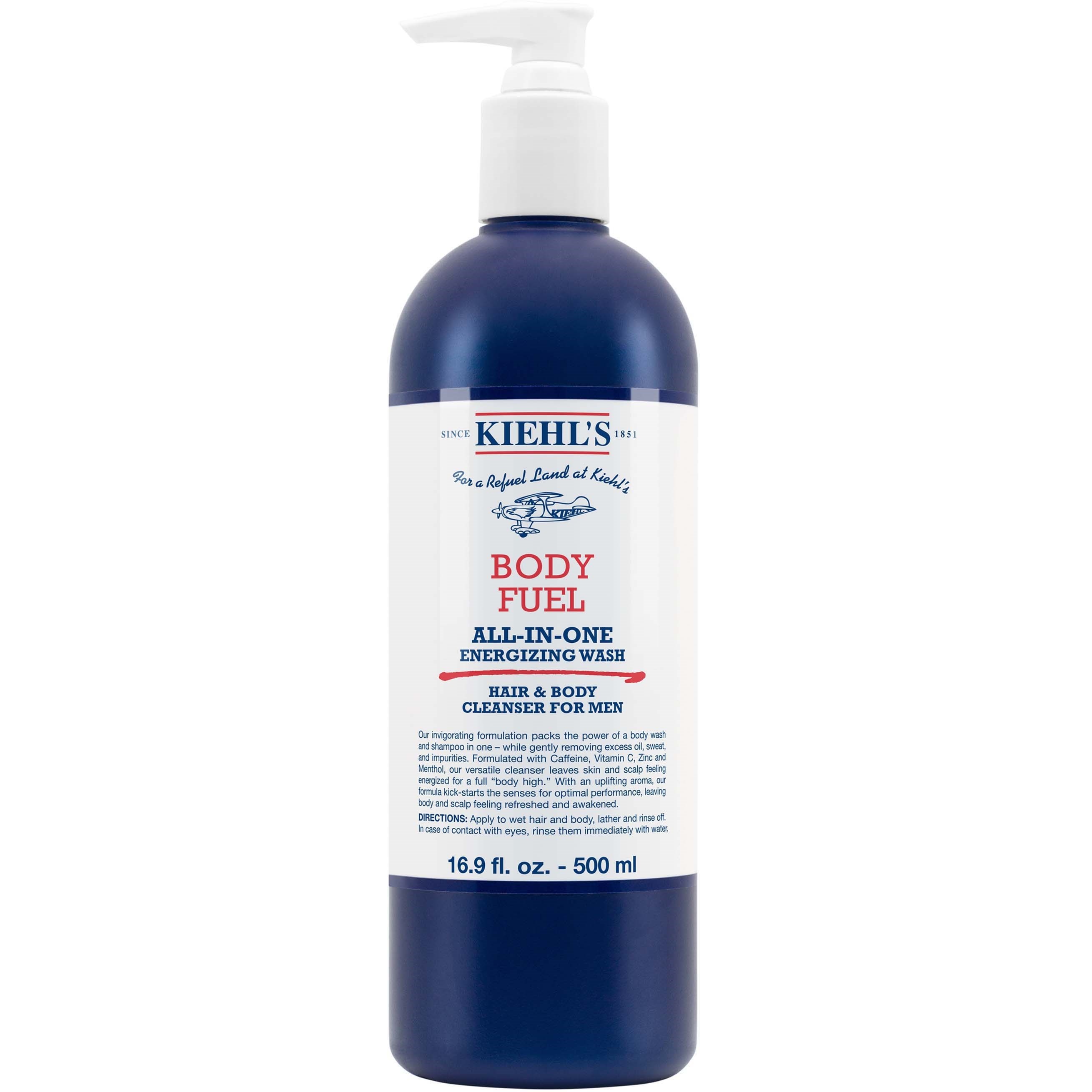 Kiehl’s Men Body Fuel All-in-One Energizing & Conditioning Wash  500 m