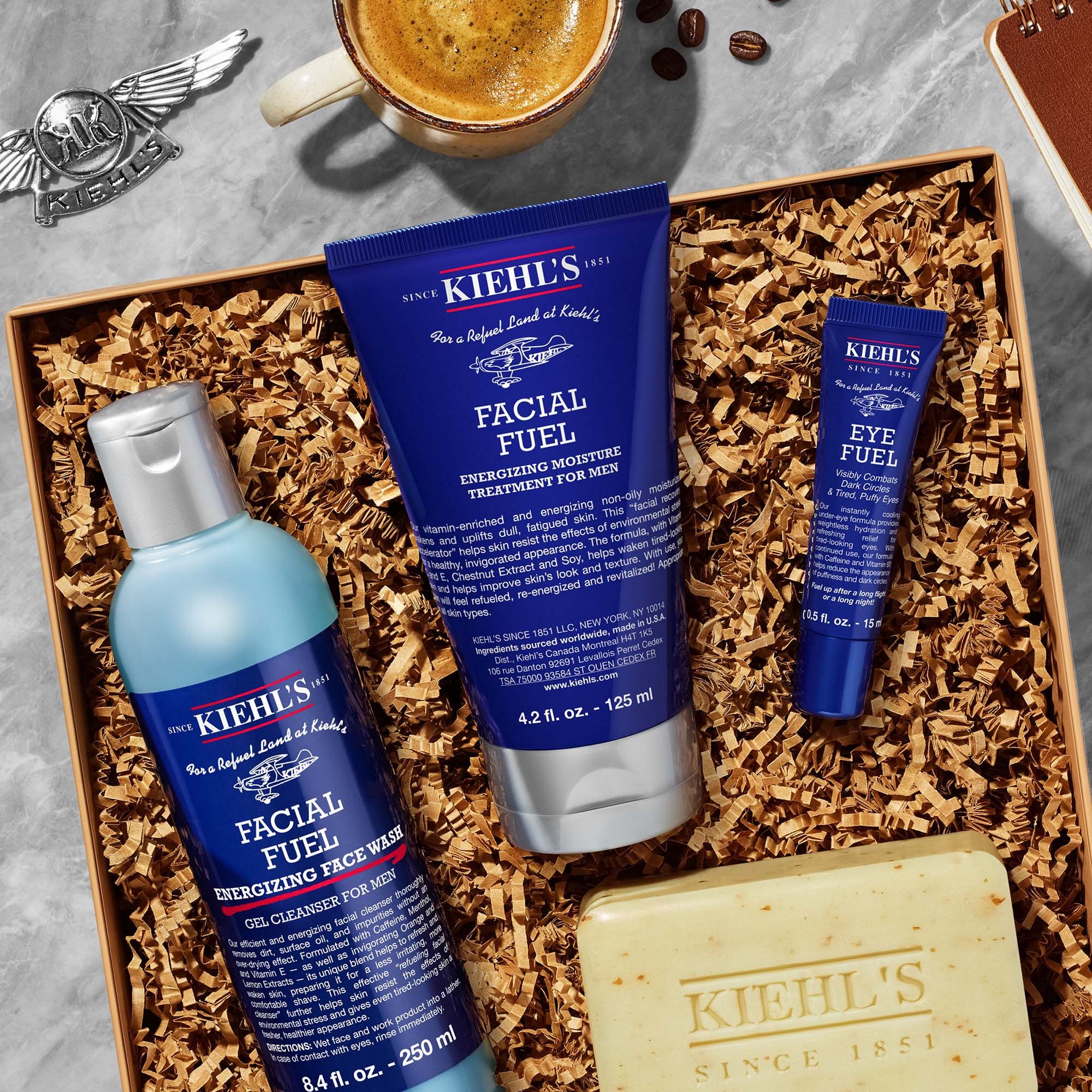 Kiehl's Men Energetyzujący płyn do mycia twarzy 250 ml (obrázok 8)